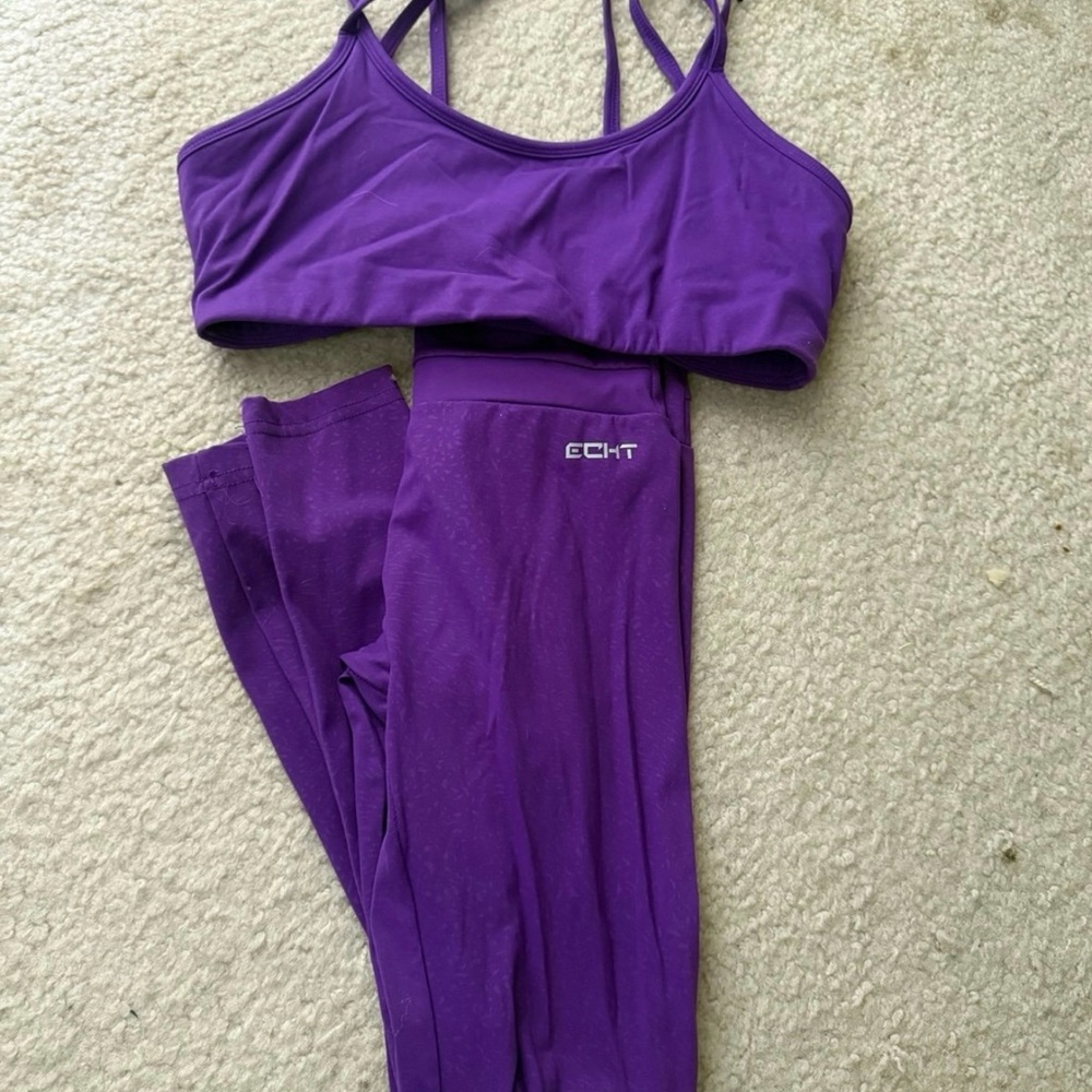 ECHT Vibrant Purple Fitness Ensemble